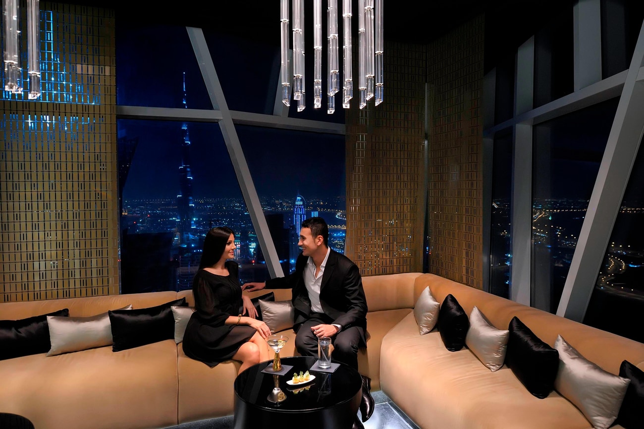 Dubai bar and restaurant